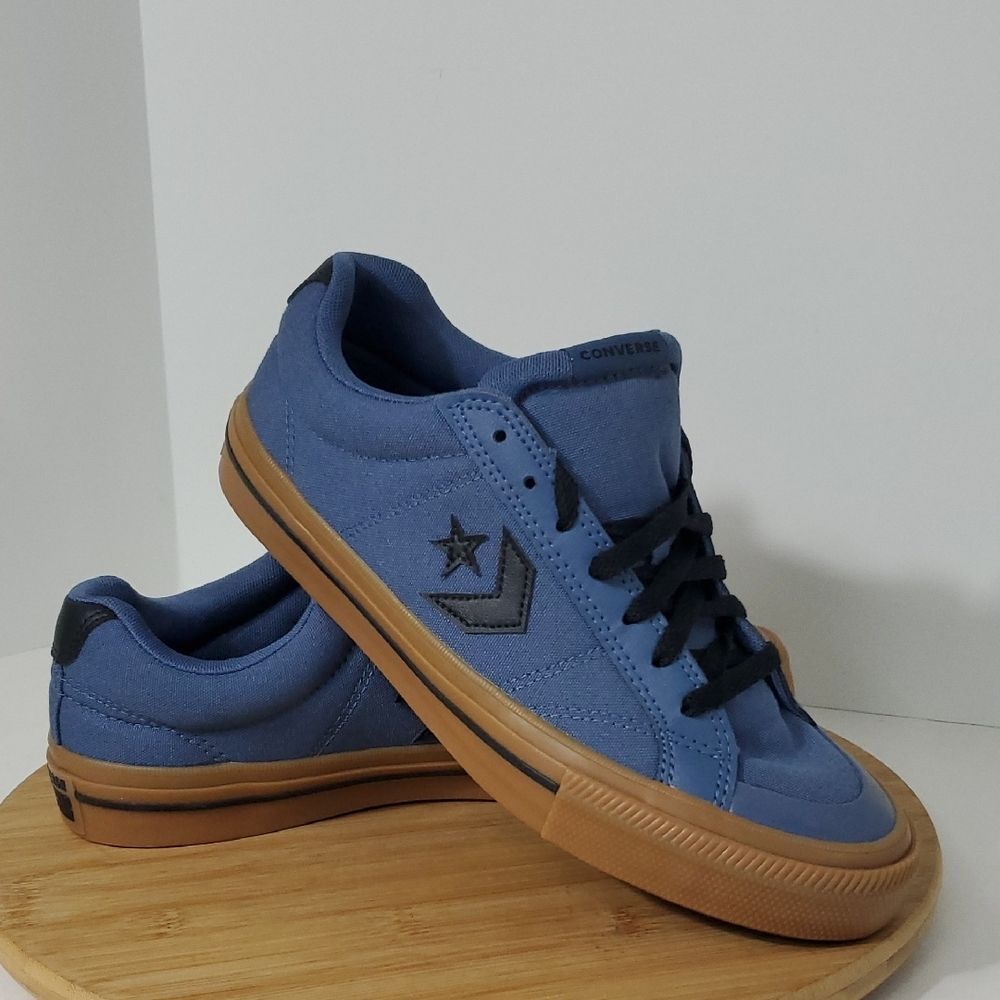 Converse Sport Casual Ox Blacker Blue Black Gum Sole Unisex Sneaker 8.5/10 NIB